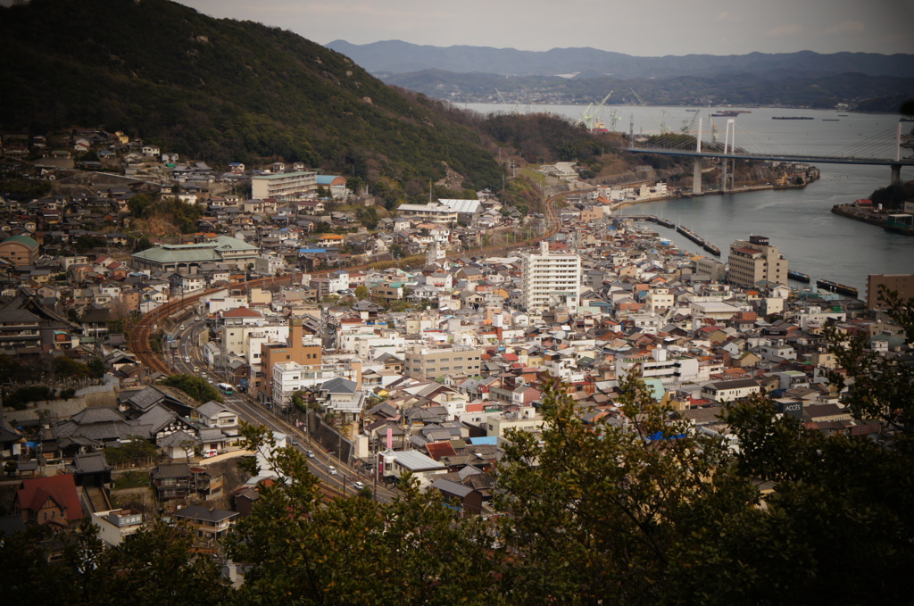 尾道の町並み。その1