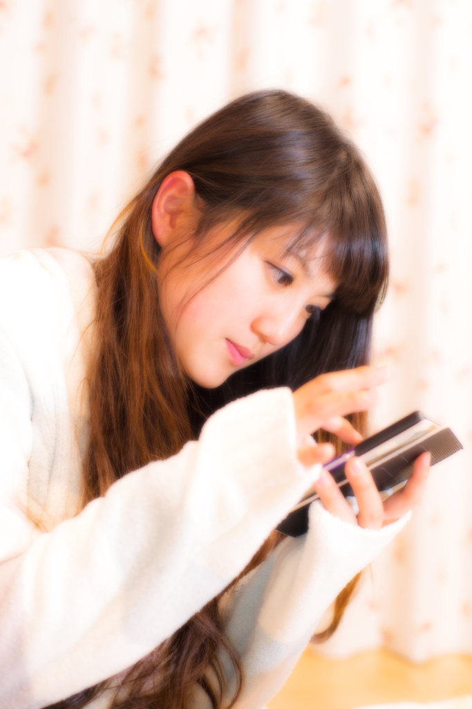 夢中