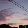 街の夕焼け