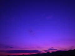 夜が明ける