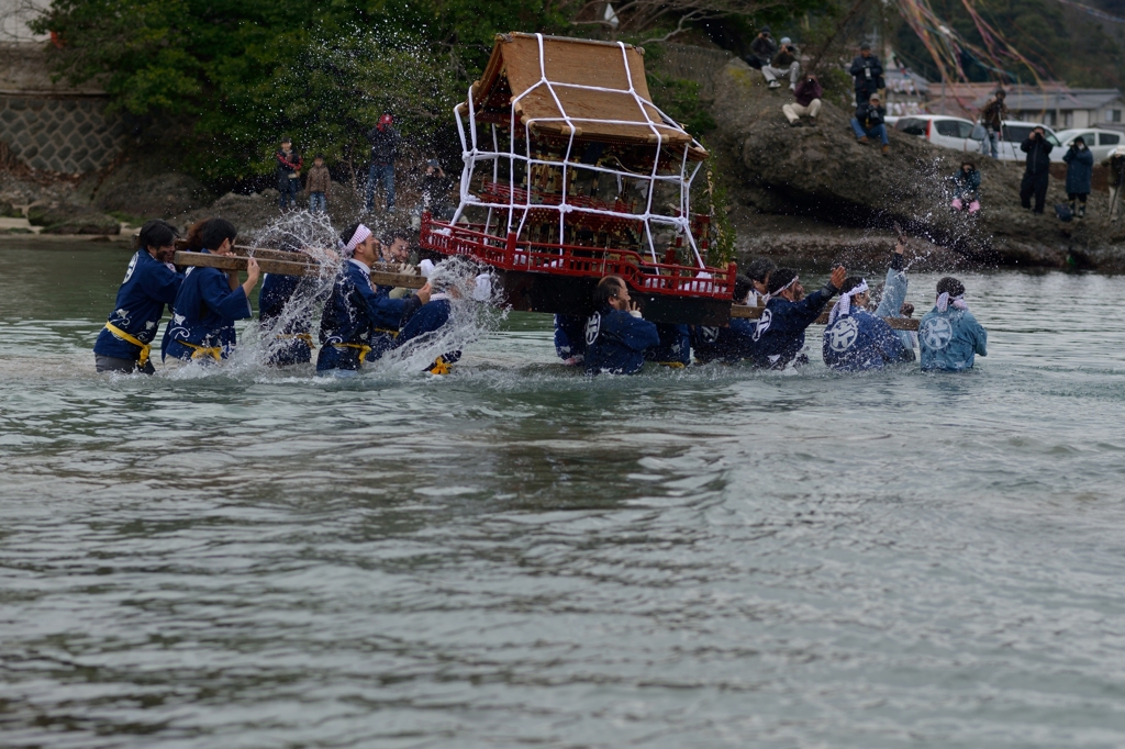 片江墨付けとんど⑤～気合いで乗りきれ!!