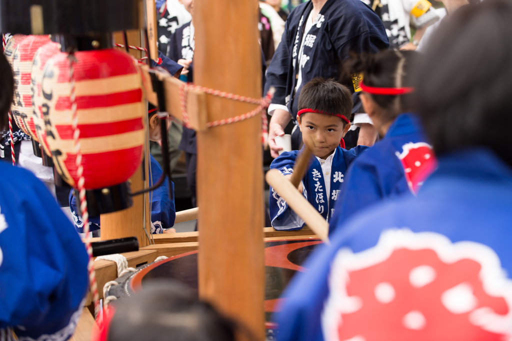 松江祭鼕行列(どうぎょうれつ)②