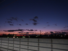 乗り場から見た空