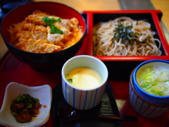 サガミカツ丼定食