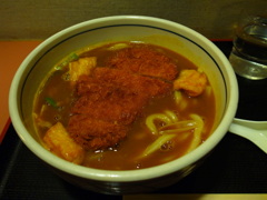 カツカレーうどん