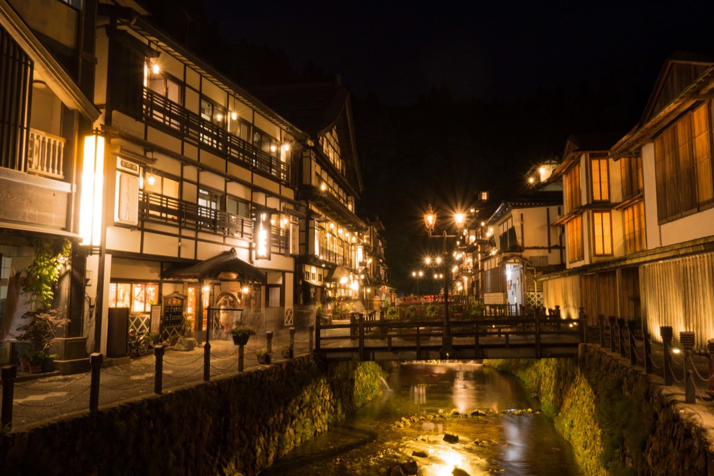 銀山温泉の夜