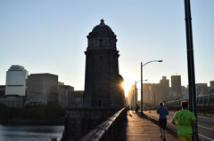 Longfellow bridgeにて