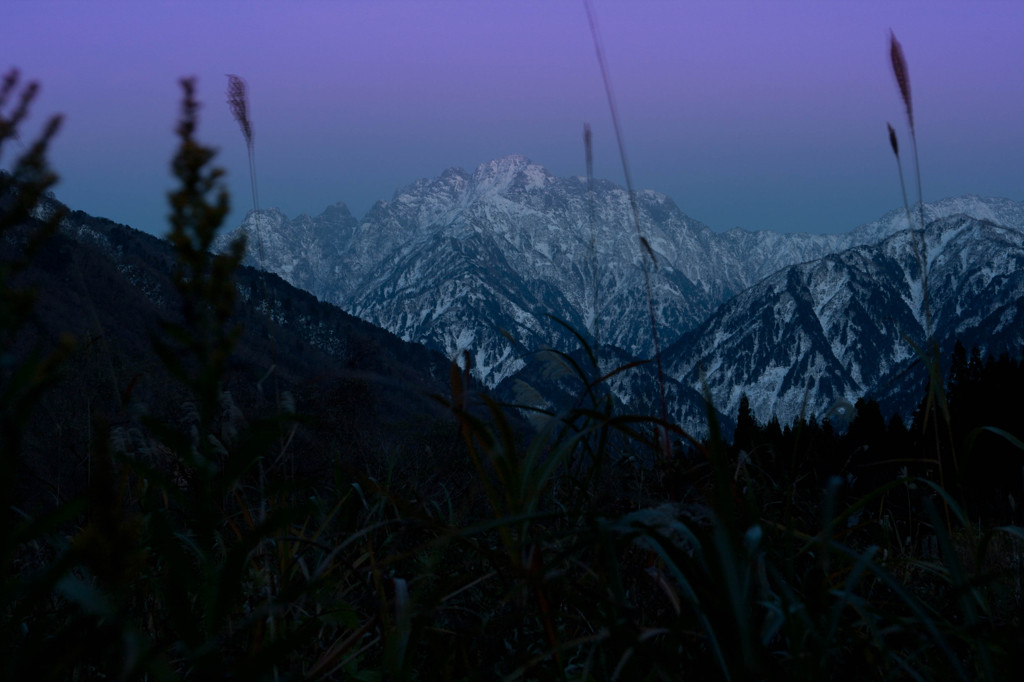 剱岳・早月川から