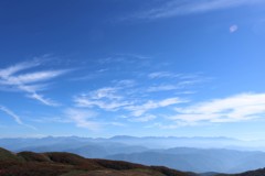 白木峰登山 北アルプス一望