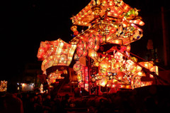 砺波市夜高祭：喧嘩