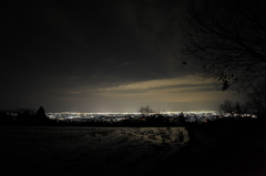 元日の夜景：富山