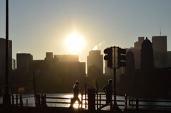 Charles River ＆　Rising sun