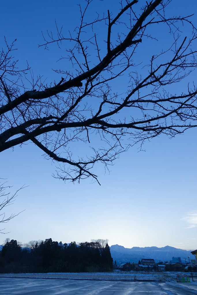 雪のち晴れ