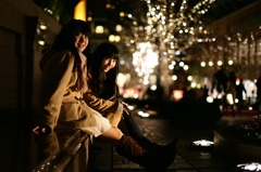 末永沙也加（すえながさやか）さん、ゆまゆま（ゆまゆま）さん恵比寿151214