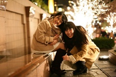 末永沙也加（すえながさやか）さん、山下ゆま（やましたゆま）さん恵比寿151214