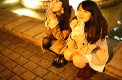 末永沙也加（すえながさやか）さん、ゆまゆま（ゆまゆま）さん恵比寿151214