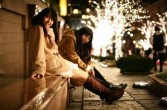 末永沙也加（すえながさやか）さん、ゆまゆま（ゆまゆま）さん恵比寿151214