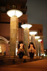 末永沙也加（すえながさやか）さん、ゆまゆま（ゆまゆま）さん恵比寿151214