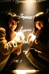 末永沙也加（すえながさやか）さん、ゆまゆま（ゆまゆま）さん恵比寿151214