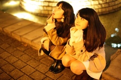 末永沙也加（すえながさやか）さん、ゆまゆま（ゆまゆま）さん恵比寿151214