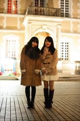 末永沙也加（すえながさやか）さん、ゆまゆま（ゆまゆま）さん恵比寿151214