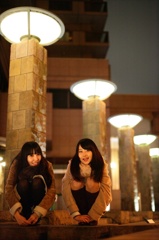 末永沙也加（すえながさやか）さん、ゆまゆま（ゆまゆま）さん恵比寿151214