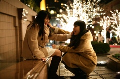 末永沙也加（すえながさやか）さん、ゆまゆま（ゆまゆま）さん恵比寿151214