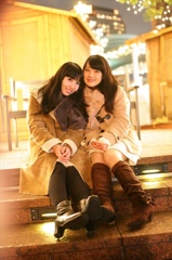 末永沙也加（すえながさやか）さん、ゆまゆま（ゆまゆま）さん恵比寿151214