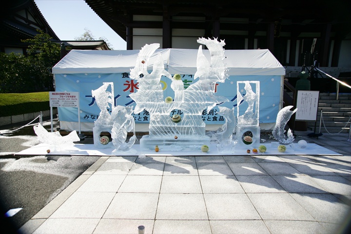 みなと区民まつり氷の彫刻131013-140115-増上寺LB1E9170_R