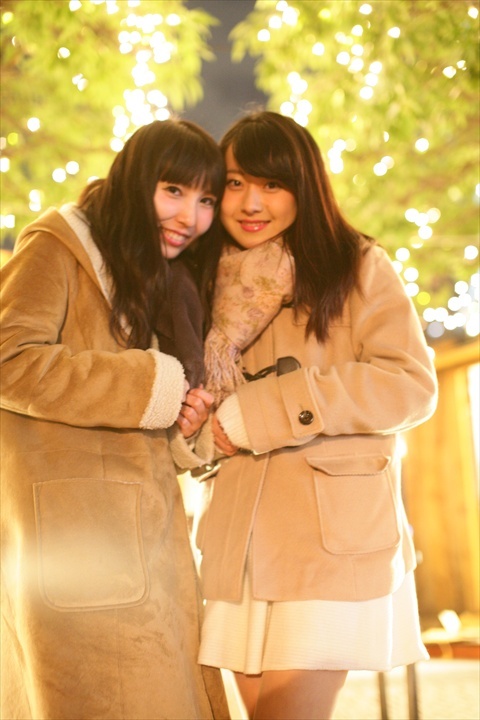 末永沙也加（すえながさやか）さん、ゆまゆま（ゆまゆま）さん恵比寿151214