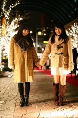 末永沙也加（すえながさやか）さん、ゆまゆま（ゆまゆま）さん恵比寿151214