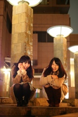 末永沙也加（すえながさやか）さん、ゆまゆま（ゆまゆま）さん恵比寿151214