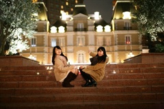 末永沙也加（すえながさやか）さん、山下ゆま（やましたゆま）さん恵比寿151214