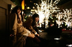 末永沙也加（すえながさやか）さん、ゆまゆま（ゆまゆま）さん恵比寿151214