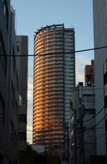 夕焼けマンション浅草橋DSC_4642