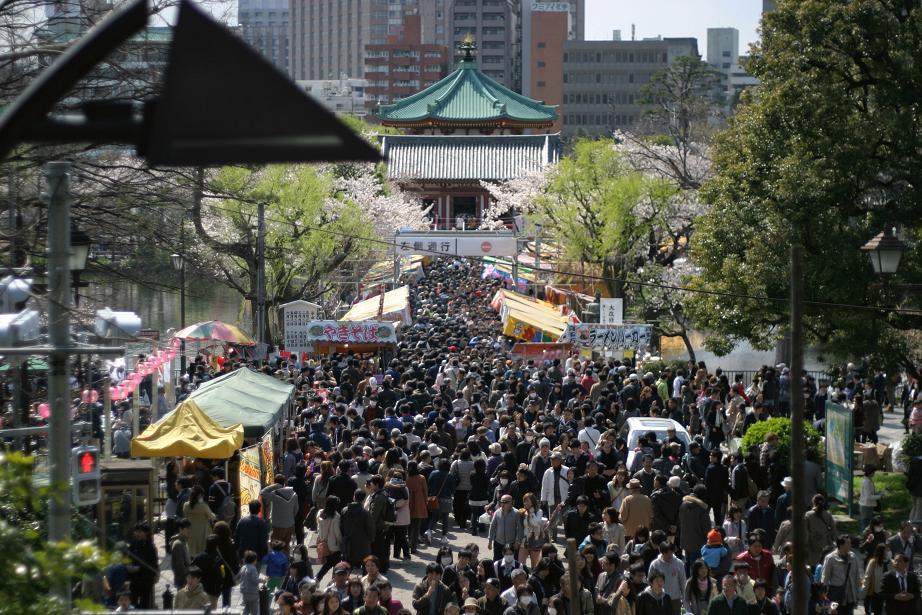 不忍池を眺める