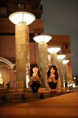 末永沙也加（すえながさやか）さん、ゆまゆま（ゆまゆま）さん恵比寿151214