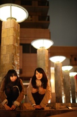 末永沙也加（すえながさやか）さん、ゆまゆま（ゆまゆま）さん恵比寿151214