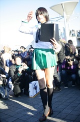 かざり（かざり）さん東京ビックサイト131229-142451-ZR0C1982