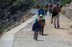 小さな登山者