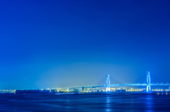 Silent Blue Bay Bridge