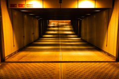 Parking lot entrance