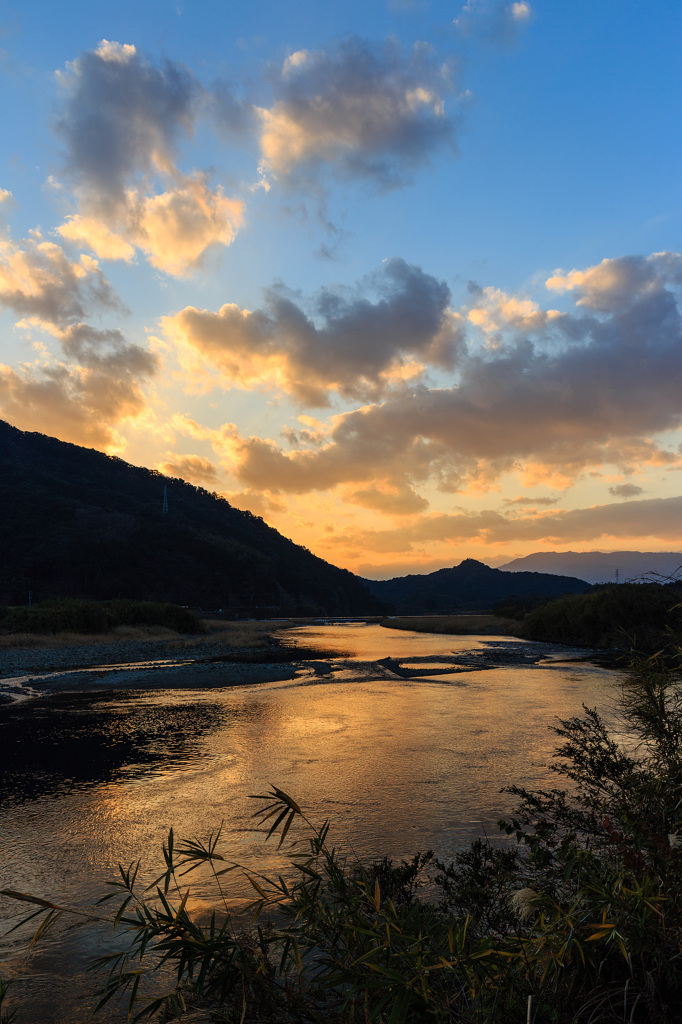 望郷の夕色