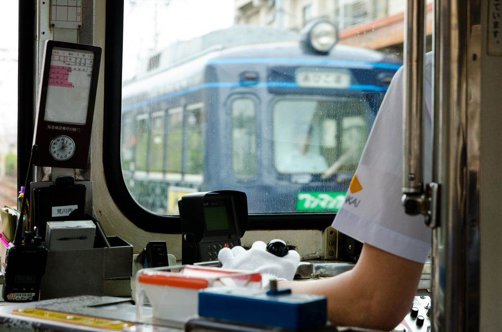 対向電車