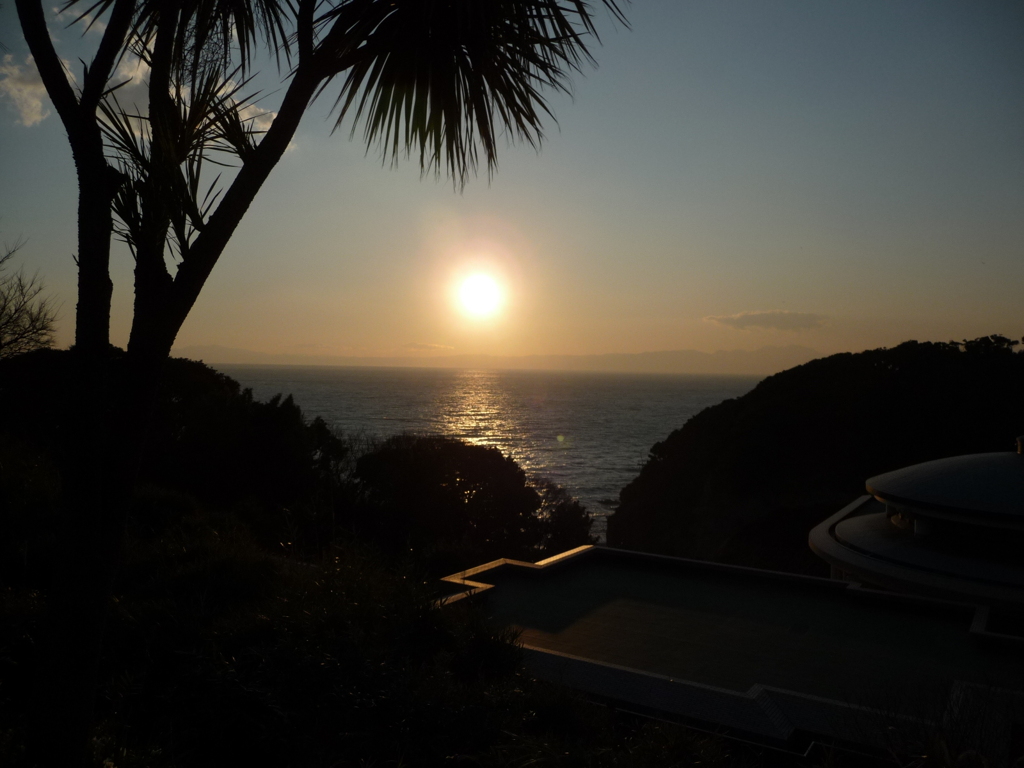江ノ島の夕陽