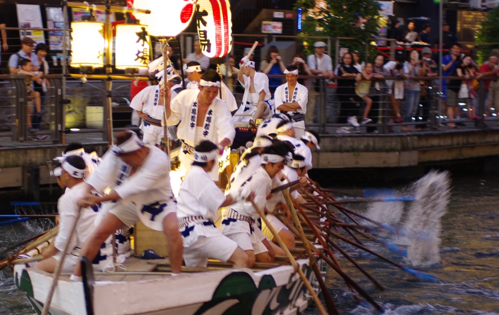 道頓堀川船渡御