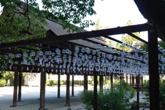 上賀茂神社　風鈴