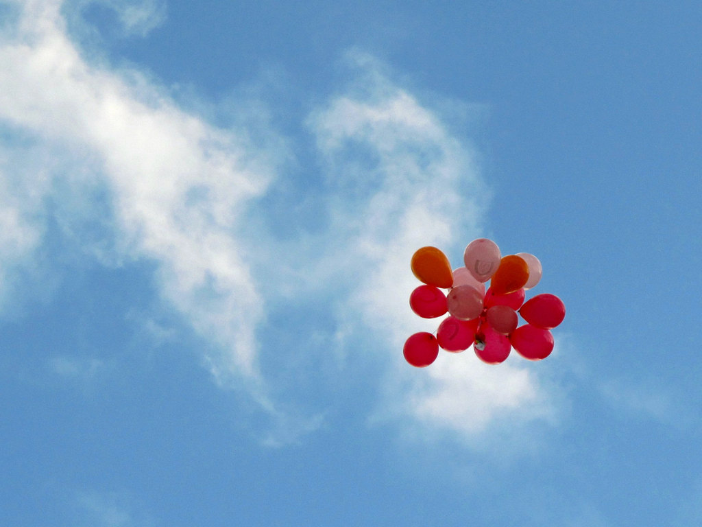 空高く