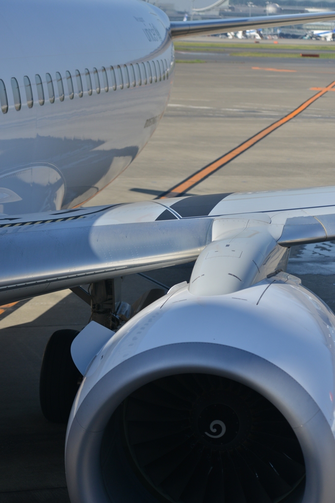 ”飛行機っ！”