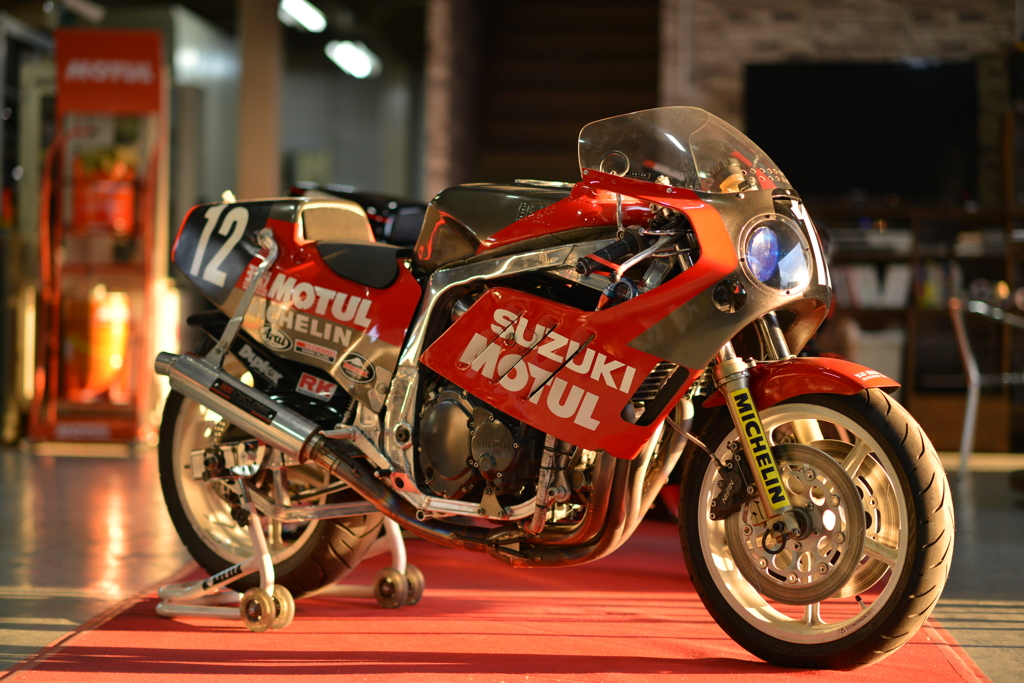 1986年8耐　GSXR750